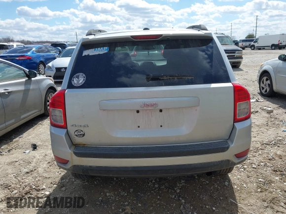 2013 Jeep Compass Sport with VIN 1C4NJDBBXDD177680, listed as a IAAI auction lot 41893859 with 175,227 mi miles. Bid and sale history available at carsss.com. Image 16.