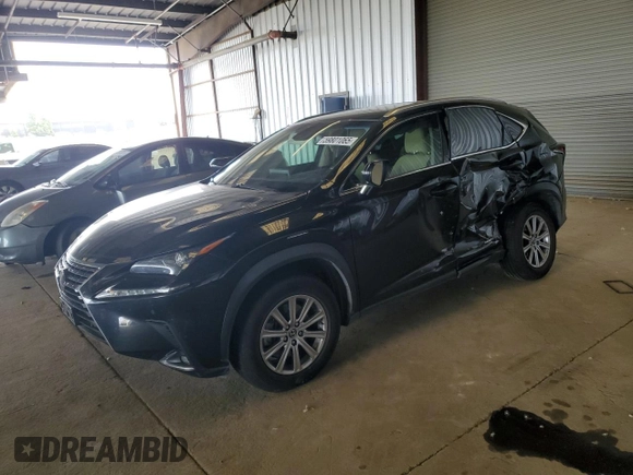 2018 Lexus NX 300h with VIN JTJBJRBZ0J2076116, listed as a Copart auction lot 59801065 with 67,158 mi miles and Salvage title. Bid and sale history available at DreamBid. Image 1.