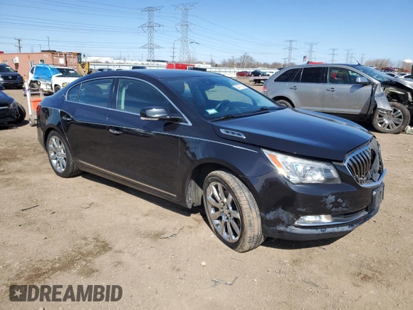 2015 Buick LaCrosse Premium I with VIN 1G4GD5G36FF147831, listed as a Copart auction lot 50471065 with 109,143 mi miles and Salvage Title. Bid and sale history available at carsss.com. Image 4.