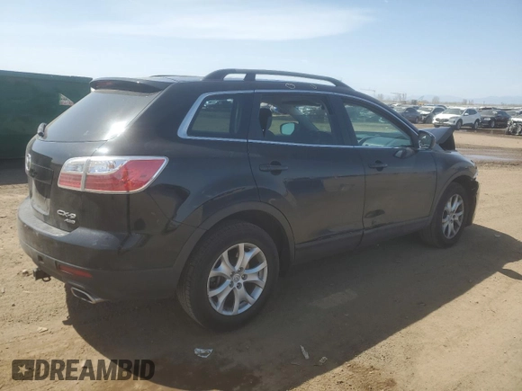 2012 Mazda CX-9 Sport with VIN JM3TB3BA0C0352697, listed as a Copart auction lot 52574245 with 179,812 mi miles and Salvage Title. Bid and sale history available at carsss.com. Image 3.
