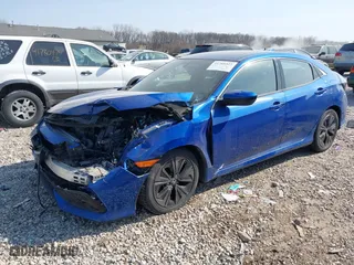 2017 Honda Civic Hatchback EX with VIN SHHFK7H51HU223916, listed as a IAAI auction lot 41768522 with 69,912 mi miles. Bid and sale history available at carsss.com. Image 17.