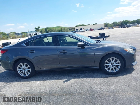 2016 Mazda Mazda6 i Sport with VIN JM1GJ1U5XG1482164, listed as a IAAI auction lot 42052618 with 79,630 mi miles. Bid and sale history available at carsss.com. Image 13.