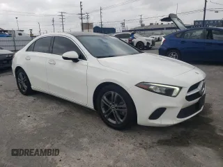 2020 Mercedes-Benz A 220 with VIN W1K3G4EB4LJ231871, listed as a Copart auction lot 51982155 with 55,637 mi miles and Salvage title. Bid and sale history available at DreamBid. Image 4.