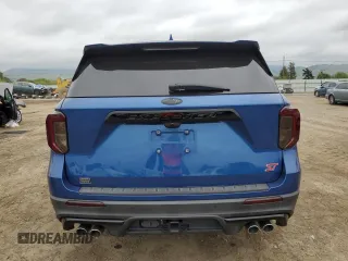 2020 Ford Explorer ST with VIN 1FM5K8GC7LGB42206, listed as a Copart auction lot 53849925 with 75,638 mi miles and Salvage Title. Bid and sale history available at DreamBid. Image 6.