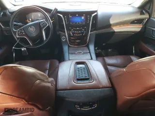 2015 Cadillac Escalade Premium with VIN 1GYS4CKJ8FR221557, listed as a Copart auction lot 46047345 with 155,020 mi miles and Salvage Title. Bid and sale history available at carsss.com. Image 8.
