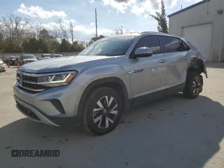 2022 Volkswagen Atlas SE with VIN 1V2LC2CAXNC201218, listed as a Copart auction lot 44107505 with 63,897 mi miles and Salvage title. Bid and sale history available at DreamBid. Image 1.