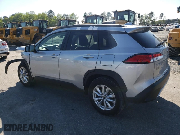 2024 Toyota Corolla Cross LE z VIN 7MUCAAAG5RV098535, wystawiony jako Copart lot #52483595 z przebiegiem Nie podano mil oraz Szkoda całkowita • Salvage title. Historia ofert i sprzedaży dostępna na DreamBid. Obrazek 2.