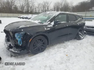 2024 Chevrolet Blazer LT z VIN 3GNKBJRSXRS123086, wystawiony jako Copart lot #88247965 z przebiegiem 6 706 mil mil oraz Szkoda całkowita • Salvage title. Historia ofert i sprzedaży dostępna na DreamBid. Obrazek 1.