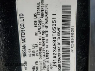 2004 Nissan 350Z Touring with VIN JN1AZ34E84T050511, listed as a Copart auction lot 72931904 with 172,253 mi miles and Salvage Title. Bid and sale history available at carsss.com. Image 12.