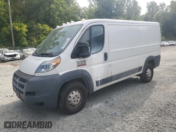 2017 Ram ProMaster Cargo with VIN 3C6TRVAG0HE502979, listed as a Copart auction lot 73061164 with 170,124 mi miles and Clean Title. Bid and sale history available at DreamBid. Image 1.