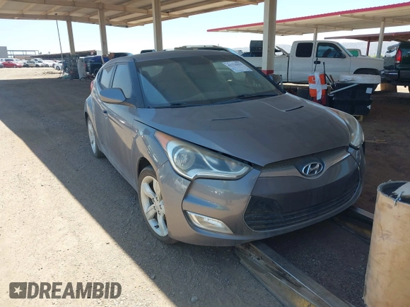 2014 Hyundai Veloster RE:FLEX z VIN KMHTC6AD2EU197984, wystawiony jako IAAI lot #41721931 z przebiegiem 107 252 mil mil oraz . Historia ofert i sprzedaży dostępna na DreamBid. Obrazek 1.