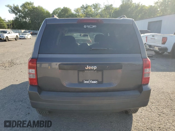 2017 Jeep Patriot Sport with VIN 1C4NJPBA2HD102356, listed as a Copart auction lot 52963505 with 127,071 mi miles and Salvage Title. Bid and sale history available at DreamBid. Image 6.