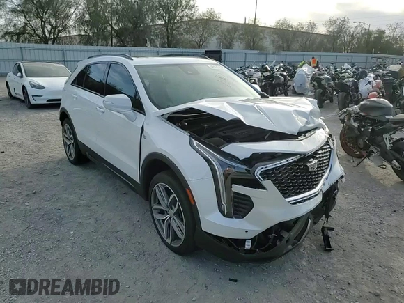 2023 Cadillac XT4 AWD Sport with VIN 1GYFZFR44PF226309, listed as a Copart auction lot 45633774 with 1,915 mi miles. Bid and sale history available at carsss.com. Image 10.