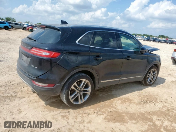 2017 Lincoln MKC Reserve with VIN 5LMCJ3D94HUL52306, listed as a Copart auction lot 61105825 with 131,161 mi miles and Salvage title. Bid and sale history available at DreamBid. Image 3.