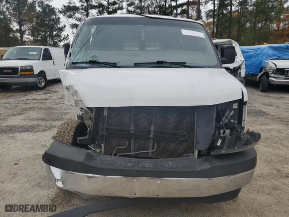 2017 Chevrolet Express Passenger LT with VIN 1GAZGPFF4H1343450, listed as a Copart auction lot 84738374 with 152,461 mi miles and Salvage Title. Bid and sale history available at carsss.com. Image 5.