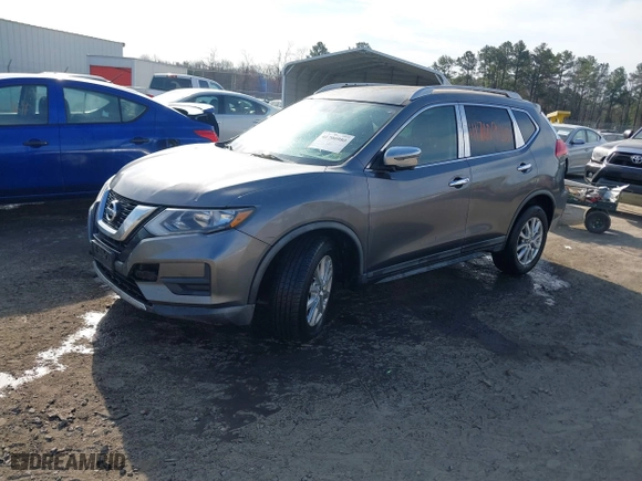 2017 Nissan Rogue S with VIN KNMAT2MT0HP568120, listed as a IAAI auction lot 41700980 with 154,234 mi miles. Bid and sale history available at carsss.com. Image 16.
