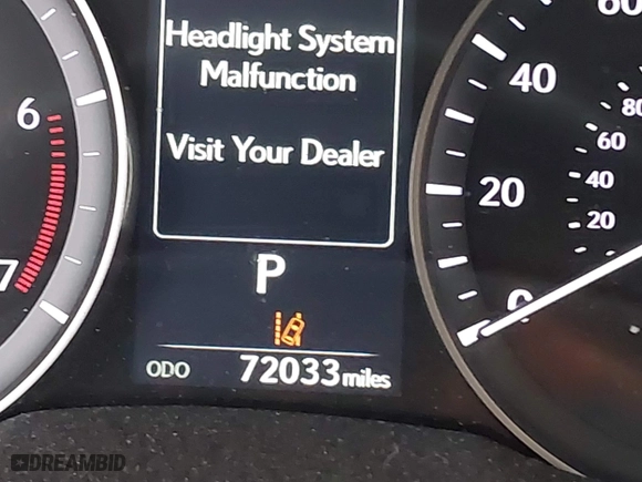 2016 Lexus ES 350 with VIN 58ABK1GGXGU021778, listed as a IAAI auction lot 41889191 with 72,033 mi miles. Bid and sale history available at carsss.com. Image 16.