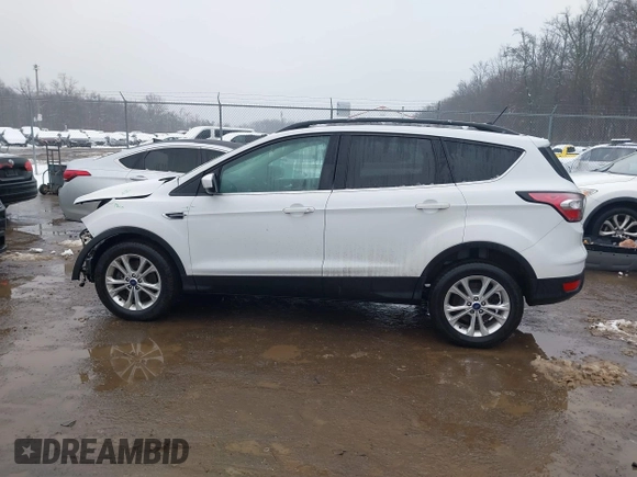 2018 Ford Escape SEL with VIN 1FMCU9HD9JUA69594, listed as a IAAI auction lot 41571208 with 124,193 mi miles. Bid and sale history available at carsss.com. Image 14.