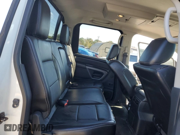 2015 Nissan Titan SL with VIN 1N6BA0ECXFN503956, listed as a Copart auction lot 80520844 with 107,989 mi miles and Salvage Title. Bid and sale history available at carsss.com. Image 10.