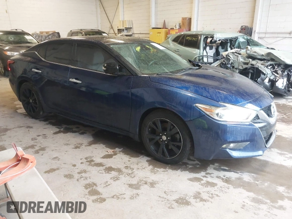 2016 Nissan Maxima SV z VIN 1N4AA6AP6GC449746, wystawiony jako IAAI lot #41971947 z przebiegiem 110 323 mil mil oraz . Historia ofert i sprzedaży dostępna na DreamBid. Obrazek 1.