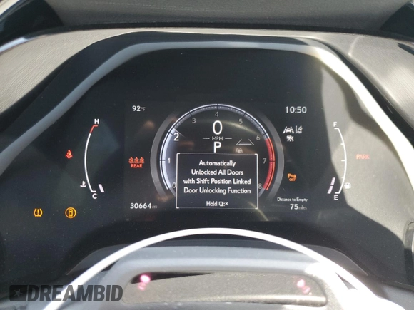 2024 Lexus RX 350 z VIN 2T2BAMBAXRC024971, wystawiony jako Copart lot #61407845 z przebiegiem 30 664 mil mil oraz Szkoda całkowita • Salvage title. Historia ofert i sprzedaży dostępna na DreamBid. Obrazek 9.