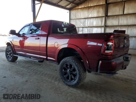 2019 Ram 2500 Laramie with VIN 3C6UR5NL3KG706893, listed as a Copart auction lot 52368885 with 90,928 mi miles and Salvage title. Bid and sale history available at DreamBid. Image 2.