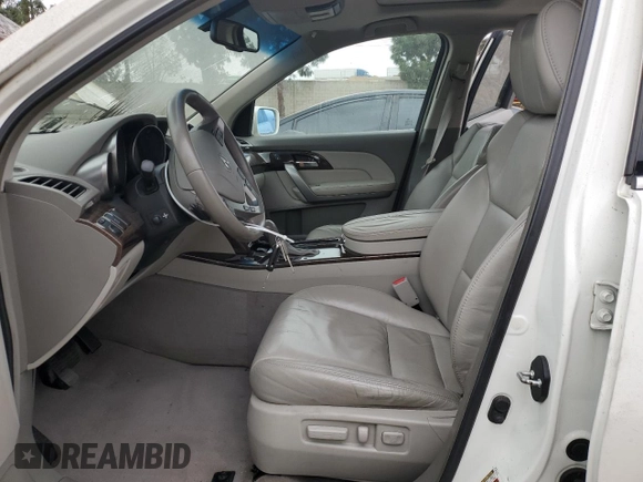 2011 Acura MDX Tech Pkg with VIN 2HNYD2H69BH500436, listed as a Copart auction lot 53506175 with Not Provided miles and Salvage Title. Bid and sale history available at carsss.com. Image 7.