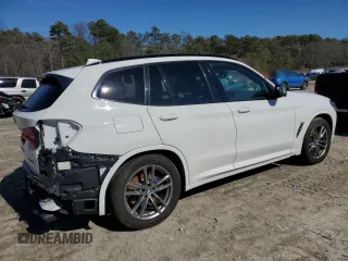 2020 BMW X3 M40i with VIN 5UXTY9C02LLE59735, listed as a Copart auction lot 45928335 with 82,456 mi miles and Salvage Title. Bid and sale history available at DreamBid. Image 3.