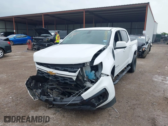 2022 Chevrolet Colorado 2WD Work Truck with VIN 1GCGSBEN1N1124031, listed as a IAAI auction lot 42102758 with 77,508 mi miles and . Bid and sale history available at DreamBid. Image 17.