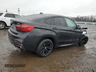 2019 BMW X6 xDrive35i with VIN 5UXKU2C56K0Z65348, listed as a Copart auction lot 40125783 with 48,719 mi miles. Bid and sale history available at carsss.com. Image 3.