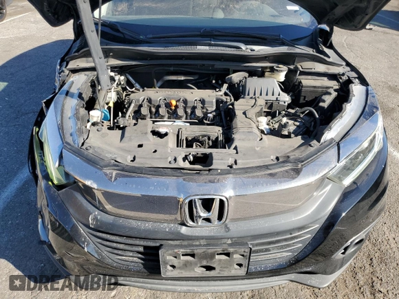 2019 Honda HR-V EX with VIN 3CZRU5H50KM726394, listed as a Copart auction lot 41529295 with 99,281 mi miles and Salvage Title. Bid and sale history available at DreamBid. Image 12.