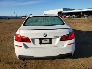 2014 BMW 5 Series 535i with VIN WBA5B1C58ED481559, listed as a Copart auction lot 51527985 with 121,887 mi miles and Salvage Title. Bid and sale history available at carsss.com. Image 6.