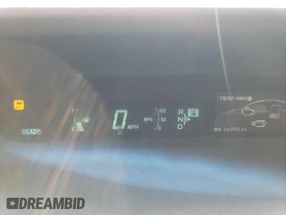 2013 Toyota Prius One with VIN JTDKN3DUXD1667277, listed as a Copart auction lot 51696965 with 169,981 mi miles and Salvage Title. Bid and sale history available at carsss.com. Image 9.
