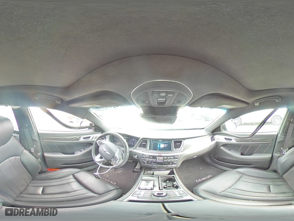 2018 Genesis G80 3.3T Sport with VIN KMHGN4JB8JU231676, listed as a Copart auction lot 81752394 with 63,503 mi miles and Salvage Title. Bid and sale history available at carsss.com. Image 13.