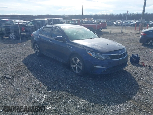 2020 Kia Optima LX with VIN 5XXGT4L37LG403219, listed as a IAAI auction lot 41689168 with 73,785 mi miles. Bid and sale history available at carsss.com. Image 1.
