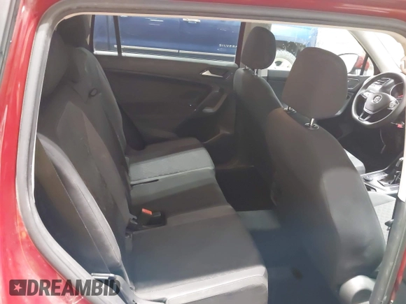 2018 Volkswagen Tiguan S with VIN 3VV0B7AX5JM104191, listed as a IAAI auction lot 42492503 with 96,339 mi miles and . Bid and sale history available at DreamBid. Image 8.