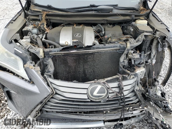 2016 Lexus RX 350 with VIN 2T2ZZMCA5GC022564, listed as a Copart auction lot 56579535 with 123,459 mi miles and Salvage title. Bid and sale history available at DreamBid. Image 12.