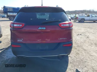 2015 Jeep Cherokee Limited with VIN 1C4PJMDS1FW646135, listed as a IAAI auction lot 41991811 with 123,229 mi miles. Bid and sale history available at carsss.com. Image 16.
