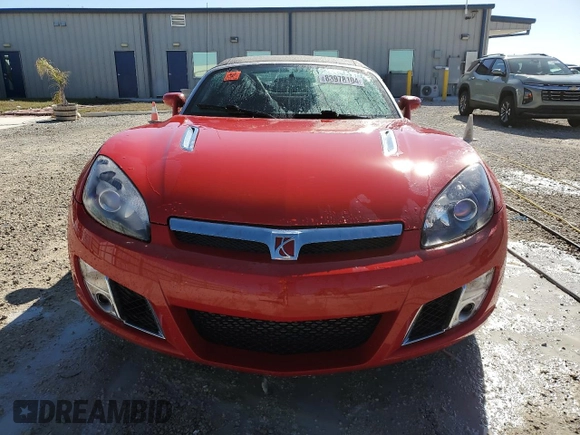 2007 Saturn Sky Red Line z VIN 1G8MG35X17Y139872, wystawiony jako Copart lot #83978104 z przebiegiem Nie podano mil oraz Nie do naprawy • Non repairable. Historia ofert i sprzedaży dostępna na DreamBid. Obrazek 5.