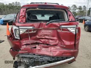 2020 GMC Acadia Denali with VIN 1GKKNXLS8LZ206638, listed as a Copart auction lot 48925845 with 44,652 mi miles and Salvage title. Bid and sale history available at DreamBid. Image 6.