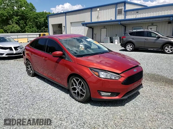 2018 Ford Focus SE with VIN 1FADP3FEXJL269131, listed as a Copart auction lot 55894765 with 33,752 mi miles and Salvage title. Bid and sale history available at DreamBid. Image 13.