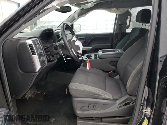 2017 Chevrolet Silverado 1500 LT with VIN 1GCUKREC7HF163496, listed as a Copart auction lot 89000345 with 89,827 mi miles and Non Repairable. Bid and sale history available at DreamBid. Image 7.