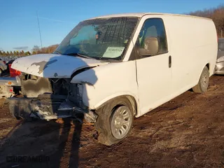 2012 Chevrolet Express Cargo Van with VIN 1GCSGAFX1C1102968, listed as a IAAI auction lot 41465329 with 185,998 mi miles. Bid and sale history available at carsss.com. Image 18.