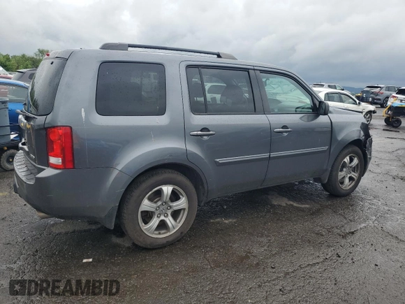 2012 Honda Pilot EX-L with VIN 5FNYF4H50CB066613, listed as a Copart auction lot 56626305 with 196,841 mi miles and Salvage title. Bid and sale history available at DreamBid. Image 3.