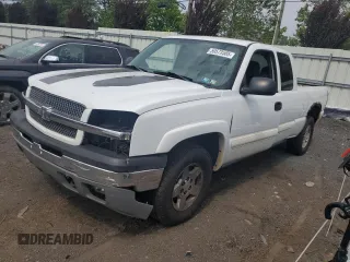 2005 Chevrolet Silverado 1500 Z71 z VIN 1GCEK19B45E330485, wystawiony jako Copart lot #59573585 z przebiegiem 163 119 mil mil oraz Szkoda całkowita • Salvage title. Historia ofert i sprzedaży dostępna na DreamBid. Obrazek 1.