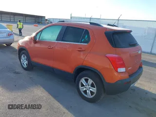 2015 Chevrolet Trax LT with VIN KL7CJRSB8FB152230, listed as a IAAI auction lot 41850974 with 144,490 mi miles and . Bid and sale history available at DreamBid. Image 3.