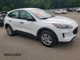2022 Ford Escape S with VIN 1FMCU9F67NUB52032, listed as a Copart auction lot 56573245 with 46,383 mi miles and Salvage title. Bid and sale history available at DreamBid. Image 4.
