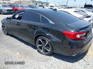 2019 Honda Accord Sport with VIN 1HGCV2F38KA030812, listed as a IAAI auction lot 42429667 with 98,648 mi miles and . Bid and sale history available at DreamBid. Image 3.