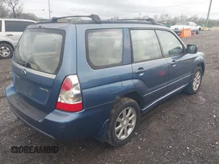 2007 Subaru Forester X w/Premium Pkg with VIN JF1SG65697H726204, listed as a IAAI auction lot 41962919 with 225,055 mi miles. Bid and sale history available at carsss.com. Image 4.