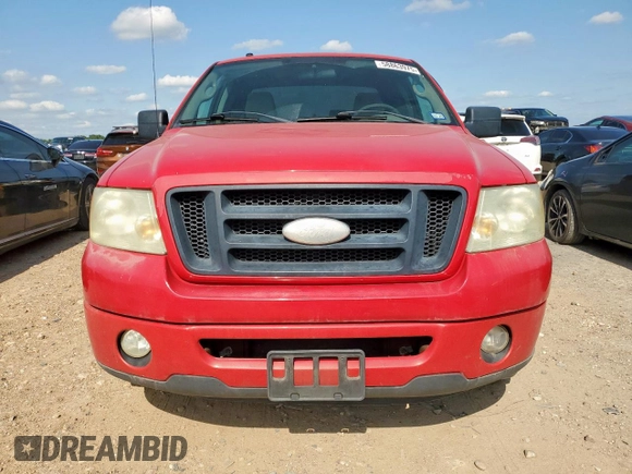 2007 Ford F-150 STX with VIN 1FTRX12W67KC25192, listed as a Copart auction lot 58863975 with 161,527 mi miles and Clean title. Bid and sale history available at DreamBid. Image 5.